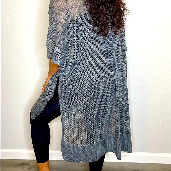 Open Knit Kimono - Picture 1 of 8